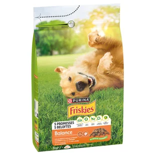 PURINA Friskies Balance Kurczak z warzywami 3 kg - Sucha karma dla psów - miniaturka - grafika 1