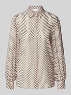 Bluzki damskie - Bluzka o kroju slim fit z mankietami - miniaturka - grafika 1