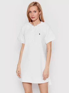 Sukienki - Ralph Lauren Polo Sukienka plażowa 21256376 Biały Regular Fit - grafika 1