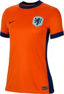 Koszulki i topy damskie - Nike Top Netherlands Dri-Fit Stadium JSY damska koszulka z krótkim rękawem Home, Safety Orange/Blue Void/Copa/Blue Void, FJ4326-819, XS - miniaturka - grafika 1