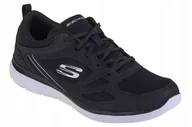 Buty sportowe damskie - Damskie Buty Skechers Summits Suited 12982-BKW r. 39 - miniaturka - grafika 1