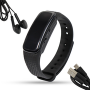 Podsłuchy - DYKTAFON ZEGAREK SMARTBAND ZD41 32GB (DO 8H PRACY) - miniaturka - grafika 1