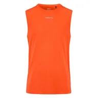 Koszulki męskie - Męska koszulka bez rękawów CRAFT ADV ESSENCE SL TEE 2 M 1914794-573000 – Pomarańczowy - miniaturka - grafika 1