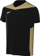 Koszulki i topy damskie - Nike Unisex Kids Top Y Nk Df Prk Drb Iv Jsy Ss, Czarny/Dżersej Złoty/Biały, FD7438-011, M - miniaturka - grafika 1