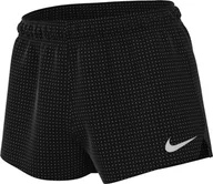 Spodenki damskie - Nike Męskie szorty M Nk Df Fast 3 In Bf Short, Black/Black/Reflective Silv, FN3355-010, XL - miniaturka - grafika 1