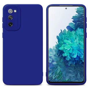 Pokrowiec Etui Do Samsung Galaxy S20 FE w FLUID NIEBIESKI TPU Silikonowe Obudowa Ochronny Case Cover Cadorabo - Etui i futerały do telefonów - miniaturka - grafika 1