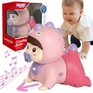 Zabawki sensoryczne - ﻿WOOPIE BABY Raczkujący Bobas Zabawka z Melodiami Świecąca - miniaturka - grafika 1