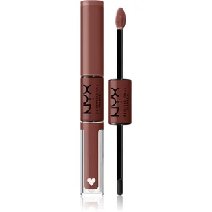 NYX Professional Makeup Professional Makeup - SHINE LOUD HIGH PIGMENT LIP SHINE - Płynna, dwustronna pomadka do ust - 6.8 ml - BOUNDARY PUSHER - Szminki - miniaturka - grafika 1