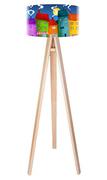 Lampy stojące - Macodesign Lampa podłogowa Dziecięca fantazja tripod-foto-069p, 60 W - miniaturka - grafika 1