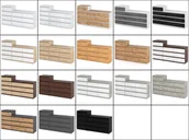 Komody - Komoda 10 Szuflad Szafka Nowoczesna 160cm Loft Salon Sypialnia Czarny Mat - miniaturka - grafika 1