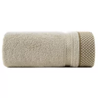 Ręczniki - Eurofirany B.B. CHOCZYŃSCY SPÓŁKA JAWNA Ręcznik 70 x 140 Kinga 02 485GSM Beż 1227091 - miniaturka - grafika 1