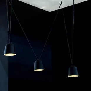 OxyLED Lampa wisząca TOCCA 4000K czarny 459567 - Lampy sufitowe - miniaturka - grafika 1