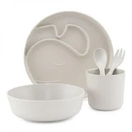 Zestawy naczyń dla dzieci - Lille Vilde, Zestaw prezentowy, Bamboo Giftbox, Whale, 5 szt. - miniaturka - grafika 1
