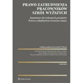Prawo - Prawo zatrudnienia pracowników szkół wyższych. Komentarz do wybranych przepisów ustawy. Prawo o szko - książka - miniaturka - grafika 1