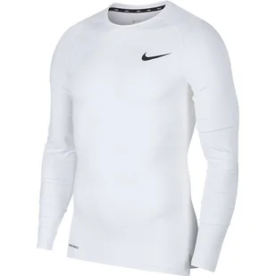 Nike, Koszulka męska, M NP Top LS Tight BV5588 100, biały, rozmiar XL - Koszulki sportowe męskie - miniaturka - grafika 1