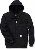 Bluzy męskie - Carhartt Bluza Midweight Hooded ZIP Black - miniaturka - grafika 1