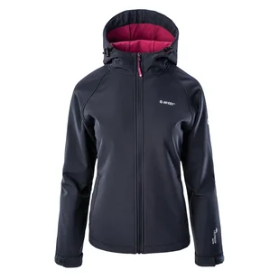 Damski Softshell HI-TEC LADY NARMO M000117963 – Granatowy - Bluzy sportowe damskie - miniaturka - grafika 1