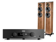 Zestawy stereo - Hegel H190v (czarny) + VELA FS407.2 (orzech) - miniaturka - grafika 1