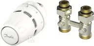 Akcesoria grzewcze - Zestaw termostatyczny Danfoss z głowicą Regus M30x1.5 + RLV-KB 1/2" prosty - miniaturka - grafika 1