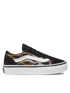 Buty dla dziewczynek - Vans Tenisówki Uy Old Skool VN0A5AOABOQ1 Czarny - miniaturka - grafika 1