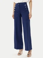Spodnie damskie - Silvian Heach Jeansy Serrano GPP25086JE Niebieski Wide Leg - miniaturka - grafika 1