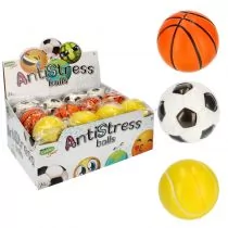 Mega Creative Piłka Antystres 7cm Mc Sport Mix3 24/288/576 - Piłki dla dzieci - miniaturka - grafika 1