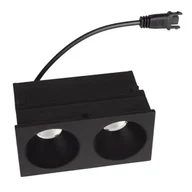 Lampy ogrodowe - Wpuszczany moduł sufitowy MODULAR HM180 2L Maxlight LED 6W 3000K czarny - miniaturka - grafika 1