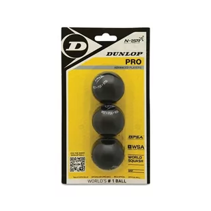 Dunlop Pro rakieta do squasha ball (zestaw-częściowy) 700109 - Squash - miniaturka - grafika 1