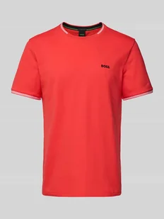 T-shirt z nadrukiem z logo model ‘Taul’ - Koszulki męskie - miniaturka - grafika 1