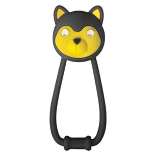 Kellys Lampka przednia Teddy czarna 125763 - Lampki rowerowe - miniaturka - grafika 1