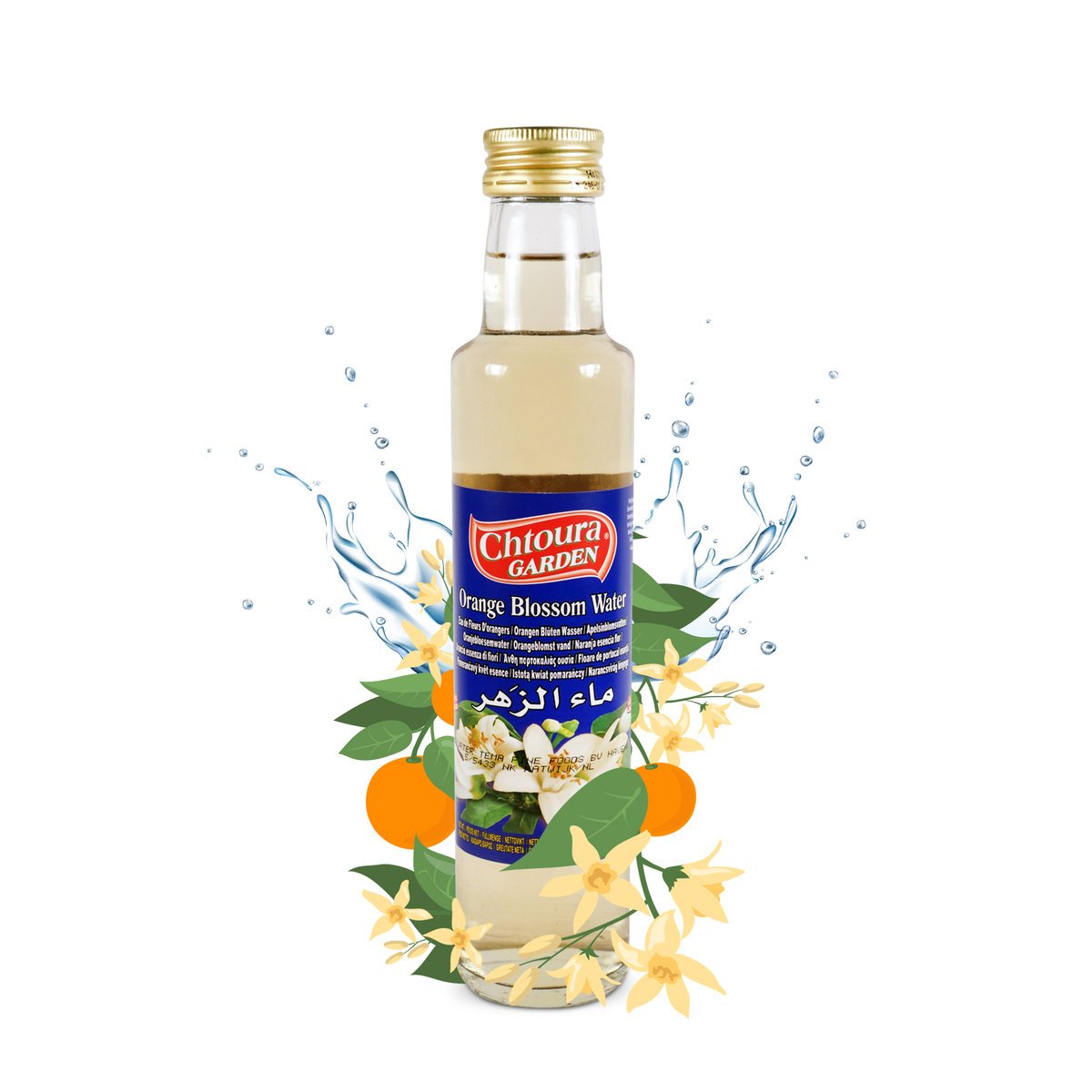 Woda z Kwiatu Pomarańczy Orange Blossom 250ml Chtoura