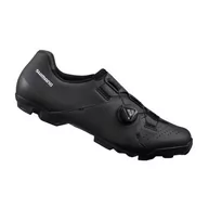 Buty rowerowe - Shimano, Buty sportowe, SHIMANO MTB XC3 SH, XC300 czarne, rozmiar 43 - miniaturka - grafika 1