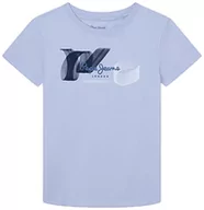 Spodenki damskie - Pepe Jeans Benjamin Szorty kąpielowe chłopięce, Niebieski (Bleach Blue), 10 lat - miniaturka - grafika 1