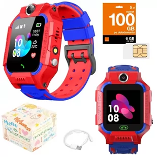 ZeeTech Q19 Czerwony - Smartwatch - miniaturka - grafika 3