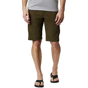 Columbia Columbia Silver Ridge II męskie szorty cargo zielony olive green 28 1794921 - Spodenki męskie - miniaturka - grafika 1
