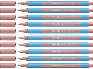 Schneider 152236 Slider Edge Pastelowe długopisy XB (trójkątne długopisy o szerokości kreski XB) 10 sztuk róż - Długopisy - miniaturka - grafika 1