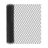 Ogrodzenia - Vimar Siatka pleciona 1,25 x 10 m drut 2,5/3,6 mm czarna - miniaturka - grafika 1