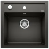 Zlewozmywaki - Blanco Zlew DALAGO 5 Czarny korek auto 525871 - miniaturka - grafika 1