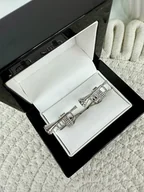 Spinki do mankietów i krawatów - SPINKI DO MANKIETÓW srebrne trąbka trąbki muzyk - miniaturka - grafika 1