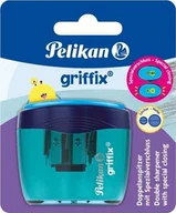 Temperówki - Pelikan Pelikan Doppeldosenanspitzer griffix Blau 1 ST - miniaturka - grafika 1