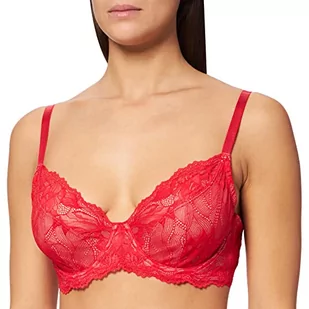 Calvin Klein Damski biustonosz bez podszewki Fc, Rustykalny czerwony, 65D - Biustonosze - miniaturka - grafika 1