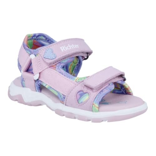 Richter Buty dziecięce Leonie sandały, Cameo/whirlmulti/Sky, rozmiar 33 EU