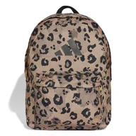 Torebki damskie - Damski Plecak szkolny ADIDAS CLCS G BPK JW8669 – Brązowy - miniaturka - grafika 1