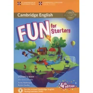 Pozostałe języki obce - Cambridge University Press Fun for Starters Student's Book + Online Activities - miniaturka - grafika 1