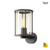 Lampy ścienne - SLV SPOTLINE Lampa ścienna PHOTONIA okrągła antracyt przezr szkło 232045 - miniaturka - grafika 1