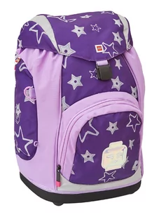 LEGO Plecak Nielsen School Bag 20193-2106 Fioletowy - Torby podróżne - miniaturka - grafika 1