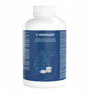 Wessper 2w1 Tabletki czyszcząco-odtłuszczające 200 szt. WES078-200 - Środki do zmywarek - miniaturka - grafika 1