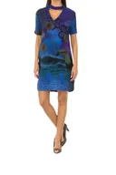 Sukienki - Sukienka damska Desigual Tile Ro wzorzysta-M - miniaturka - grafika 1