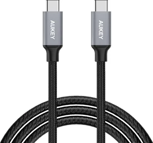 AUKEY Kabel Quick Charge CD6 nylonowy ultraszybki USB C USB C 2m (CB-CD6) - Kable komputerowe i do monitorów - miniaturka - grafika 7