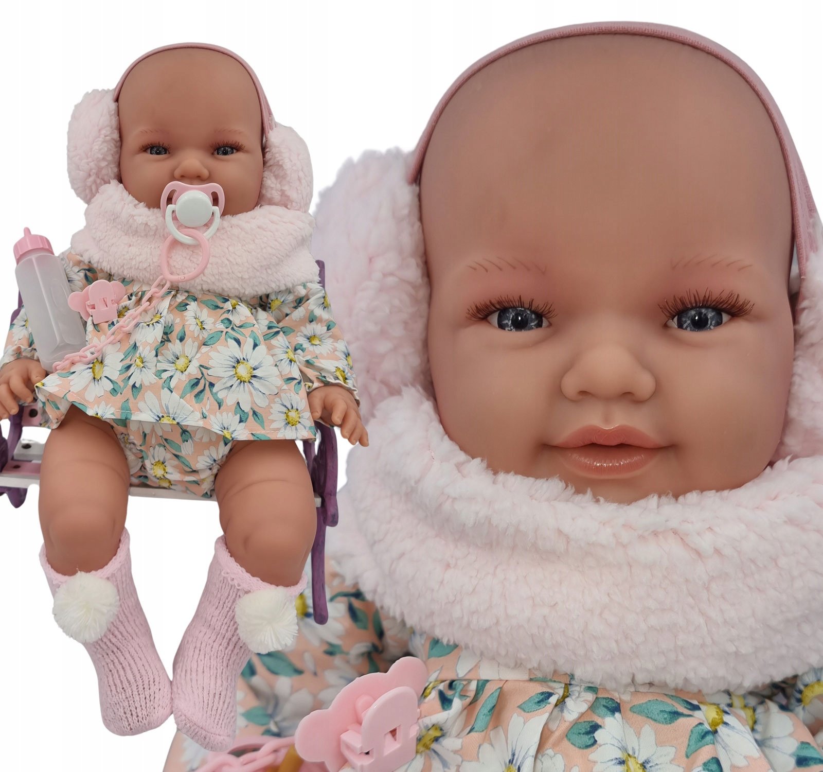 Hiszpańska Lalka Manolo Miękka 47 cm 519